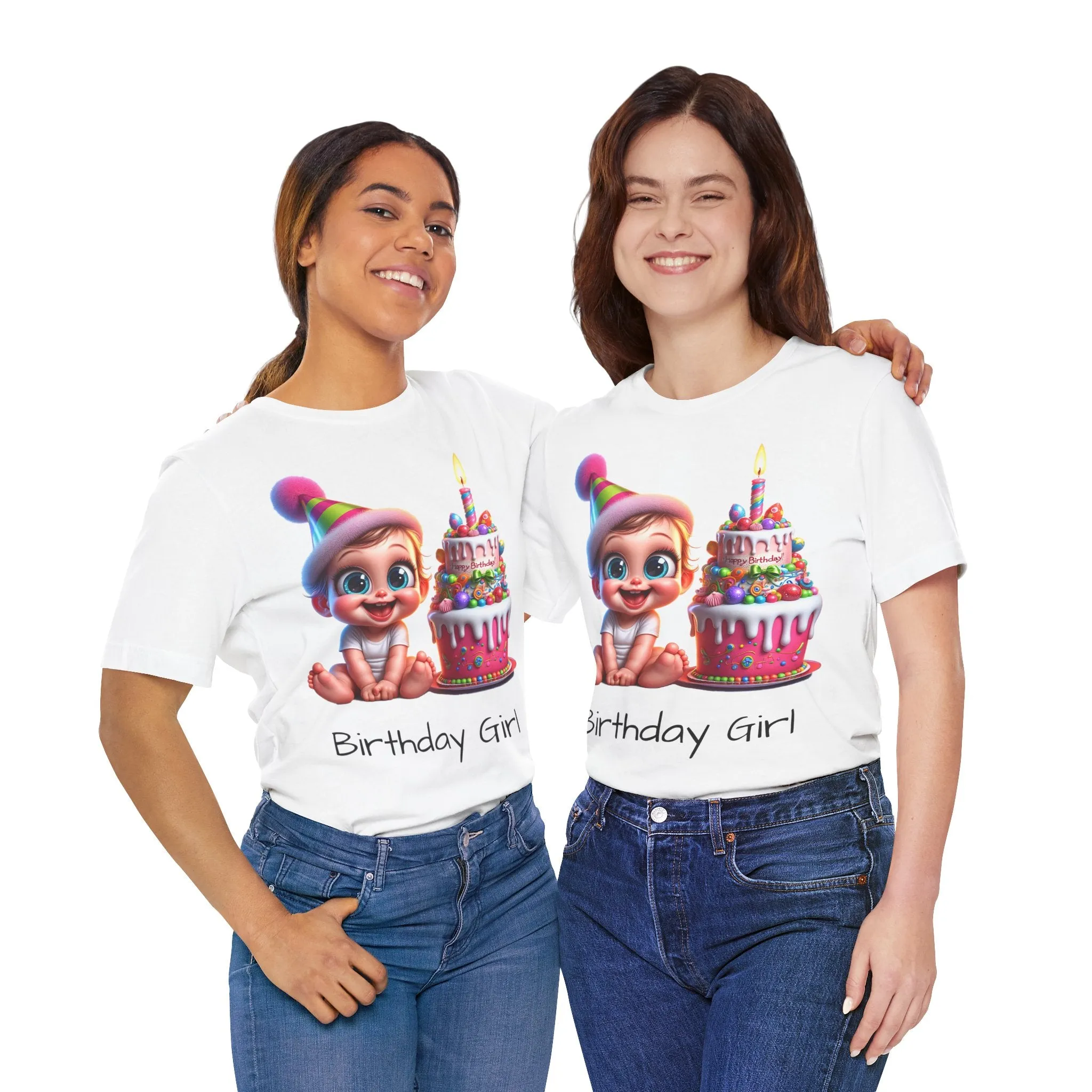 Birthday Girl T-shirt with text