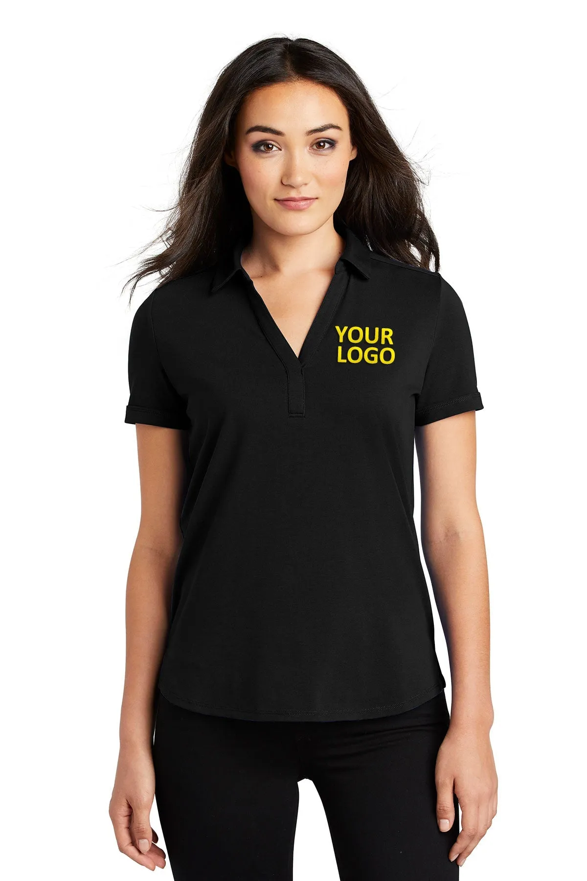 OGIO Ladies Limit Branded Polos, Blacktop